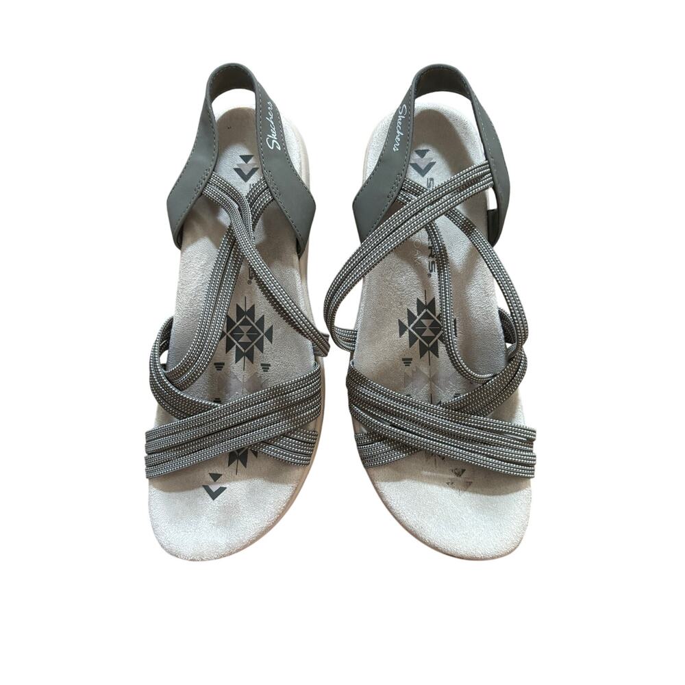 Skechers Reggae Slim - Sunnyside sandal size 7 memory foam